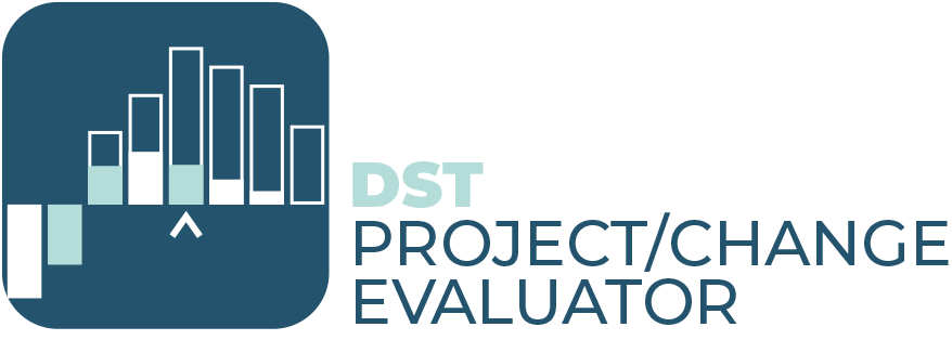 شعار مُقيّم تغييرات مشروع DST